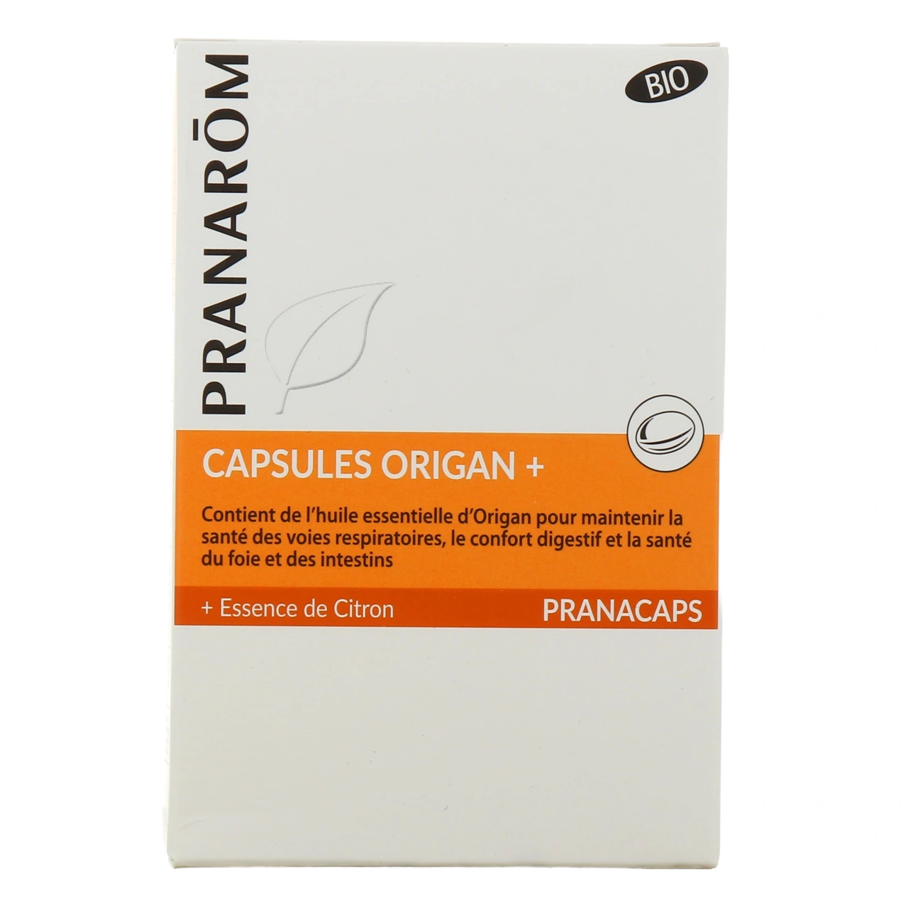 Pranarom Capsules Origan + BIO - Vue 2