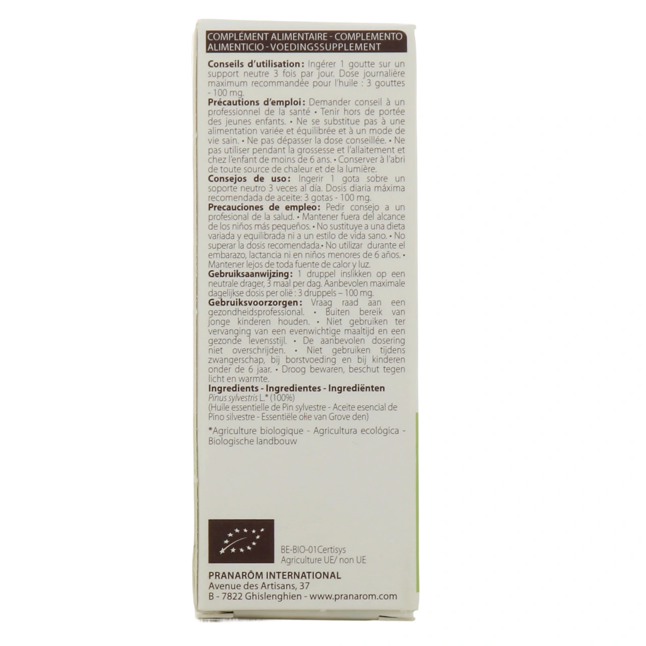 Pranarom huile essentielle pin sylvestre - Vue 6