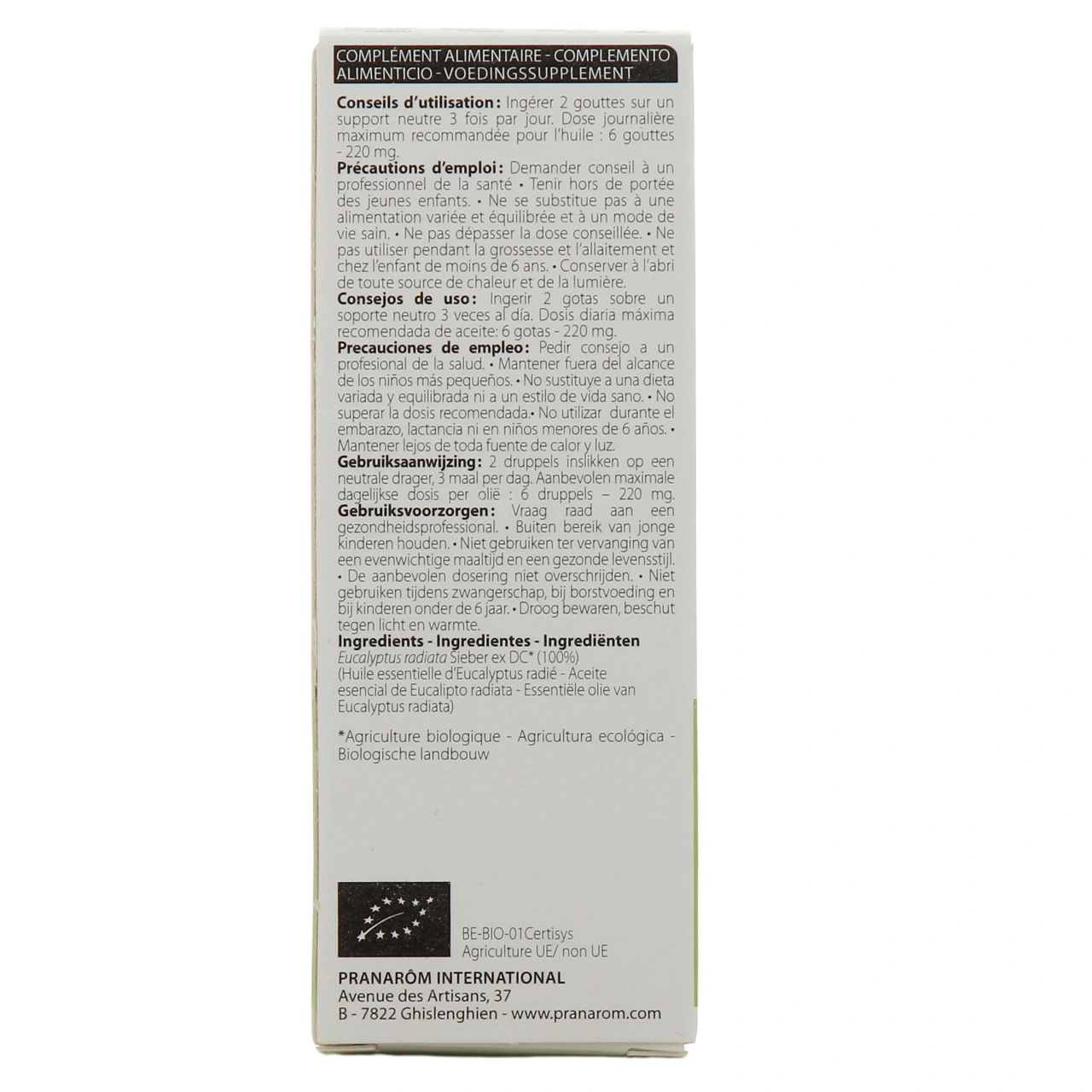 Pranarom Huile essentielle Eucalyptus radié - Vue 6