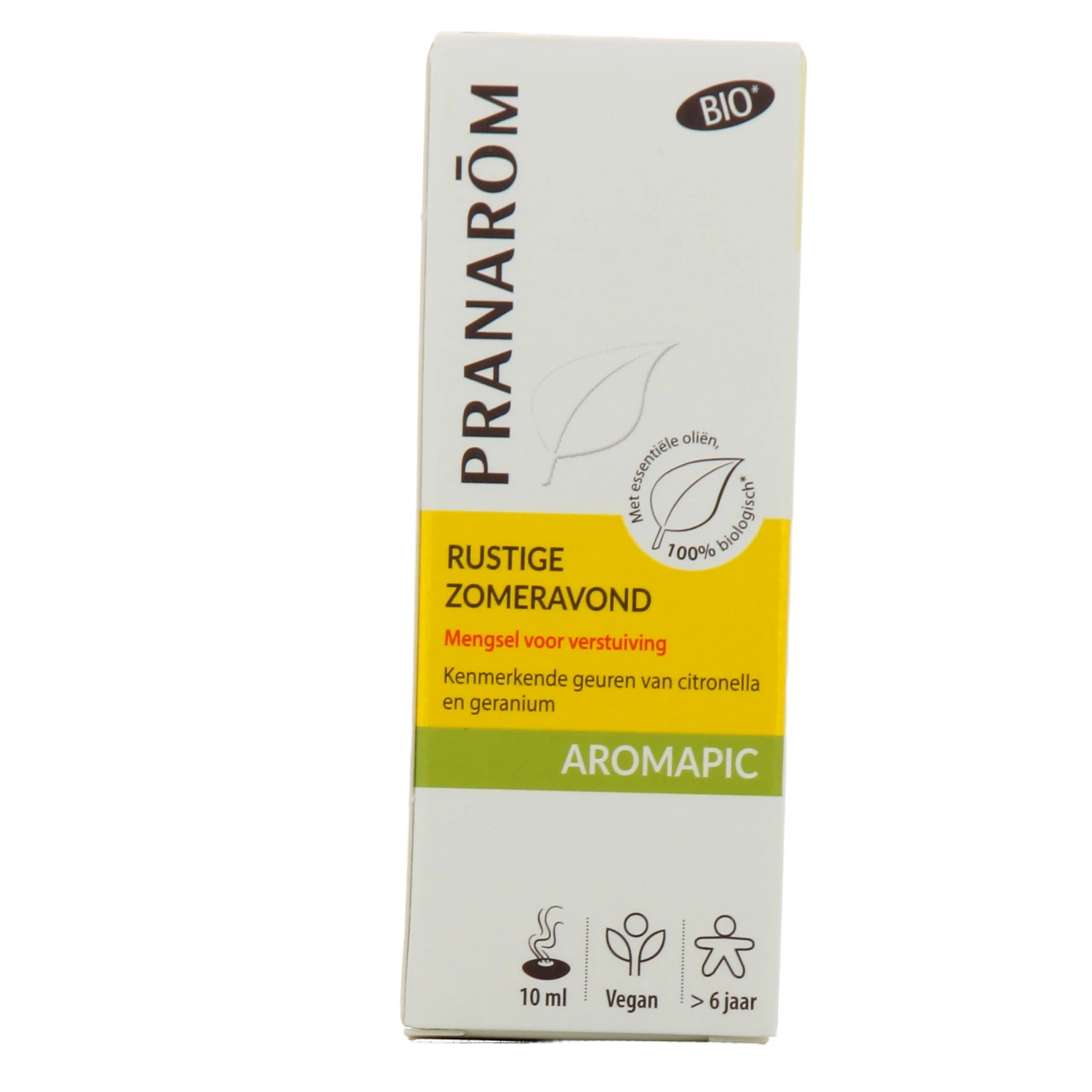 Pranarôm Aromapic Soirée d'été Paisible Mélange pour Diffusion Bio - Vue 3