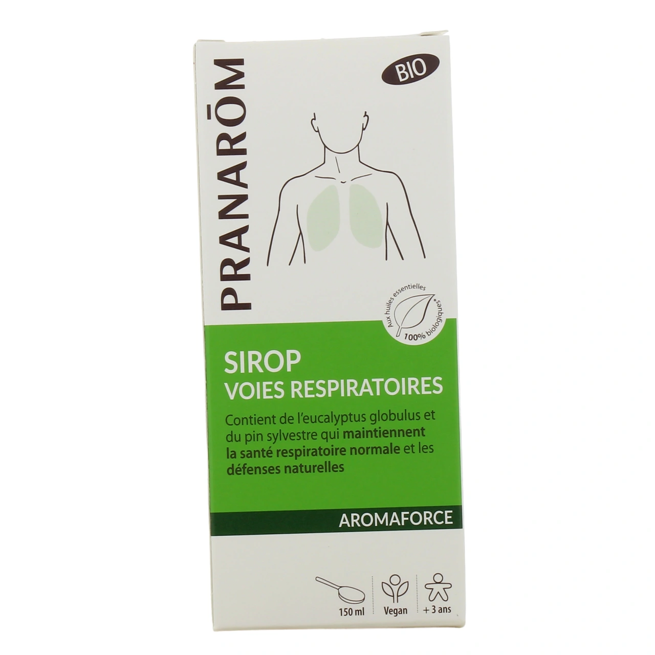 Pranarom Aromaforce Sirop Voies Respiratoires Bio - Vue 2
