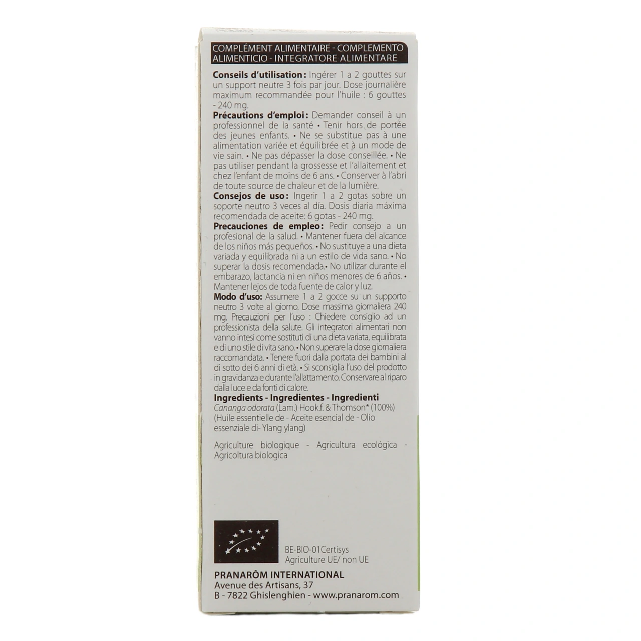 Pranarom huile essentielle Ylang-ylang - Vue 6