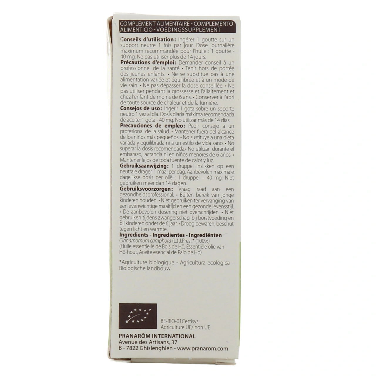 Pranarom huile essentielle bois de hô - Vue 3