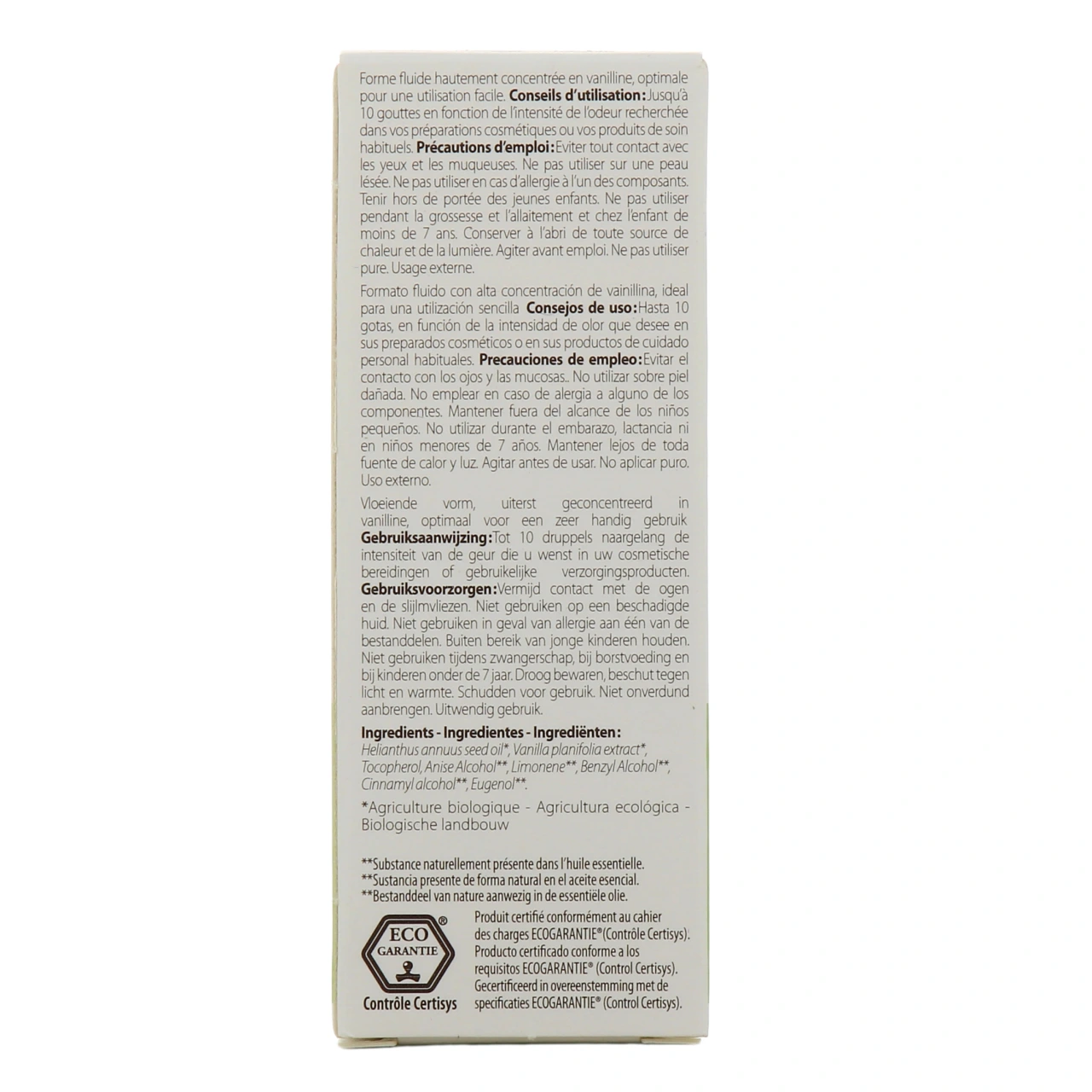 Pranarom Huile Essentielle Vanille BIO - Vue 3