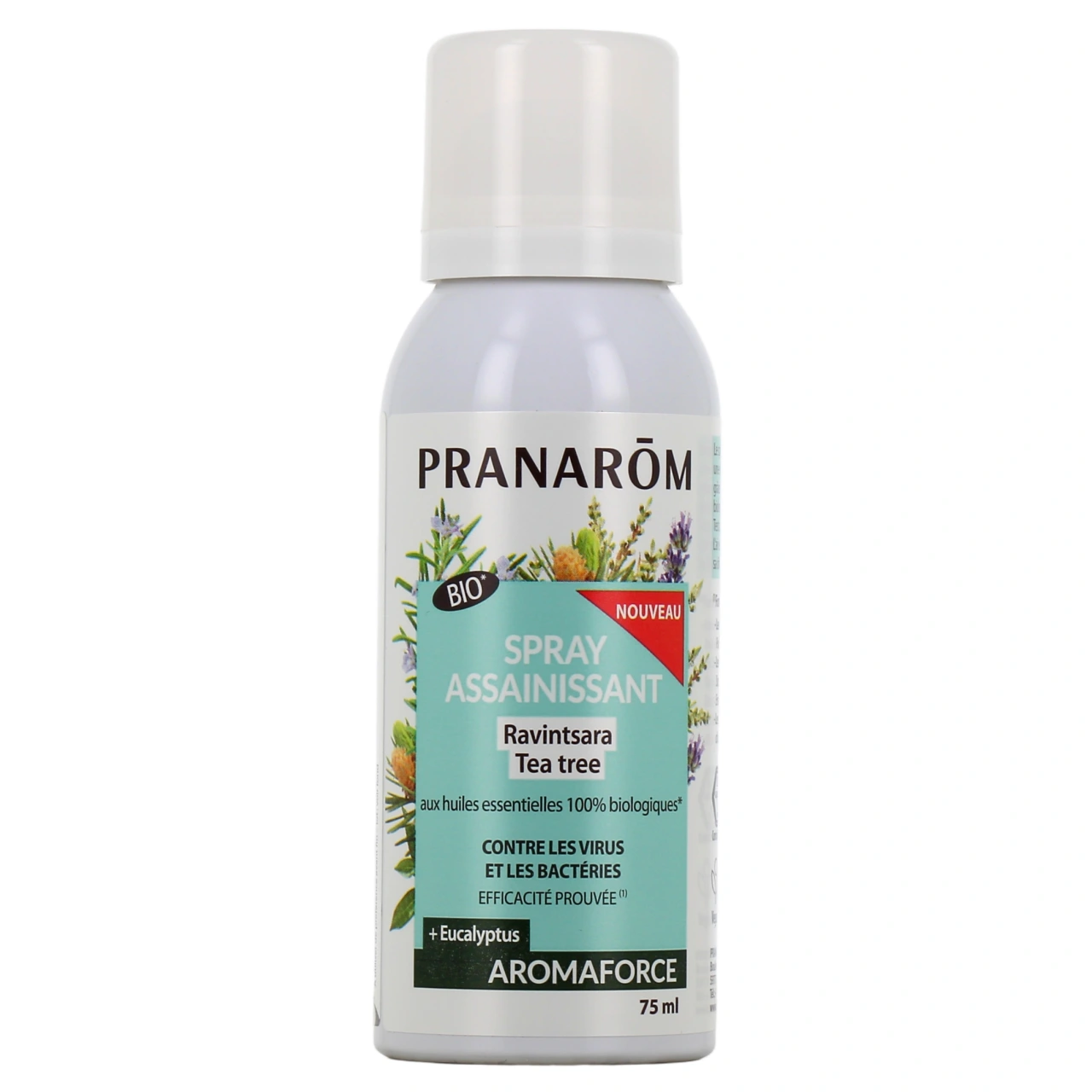 Pranarom Aromaforce Spray Assainissant Ravintsara Tea-Tree BIO - Vue 2
