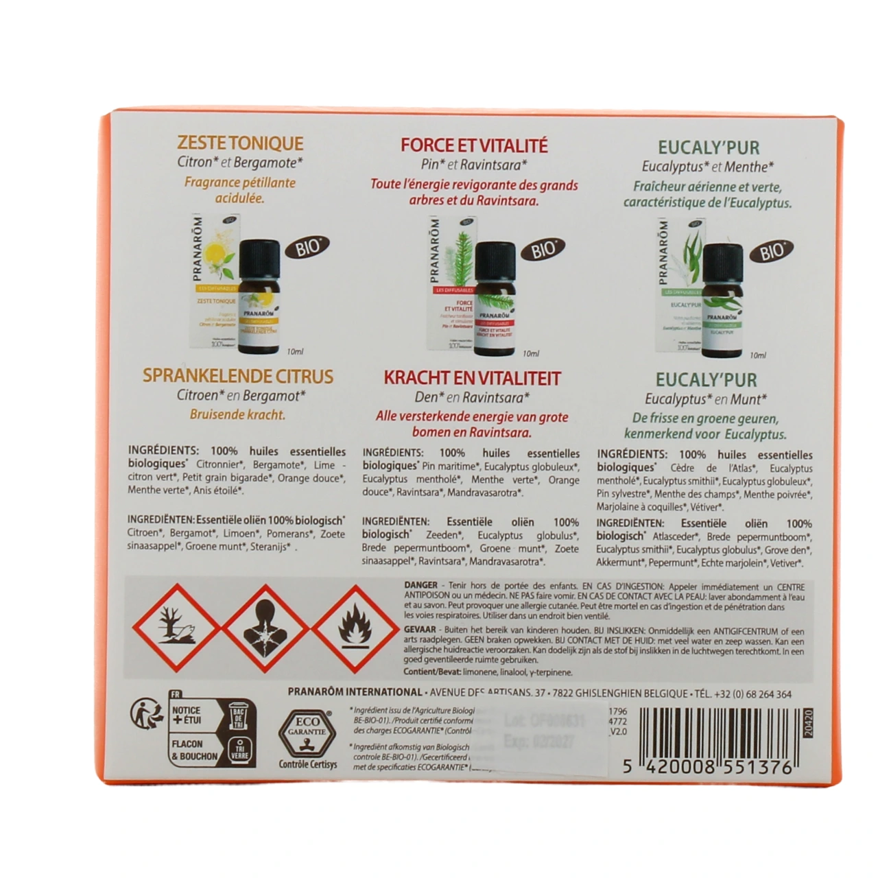 Pranarom Coffret Diffusion - Vue 3