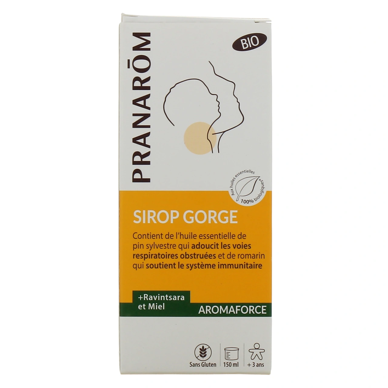 Pranarom Aromaforce Sirop Gorge - Vue 2