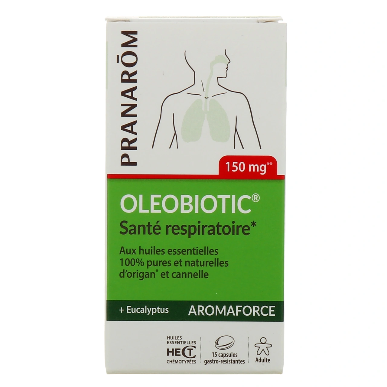 Pranarom Oleobiotic Santé Respiratoire - Vue 2