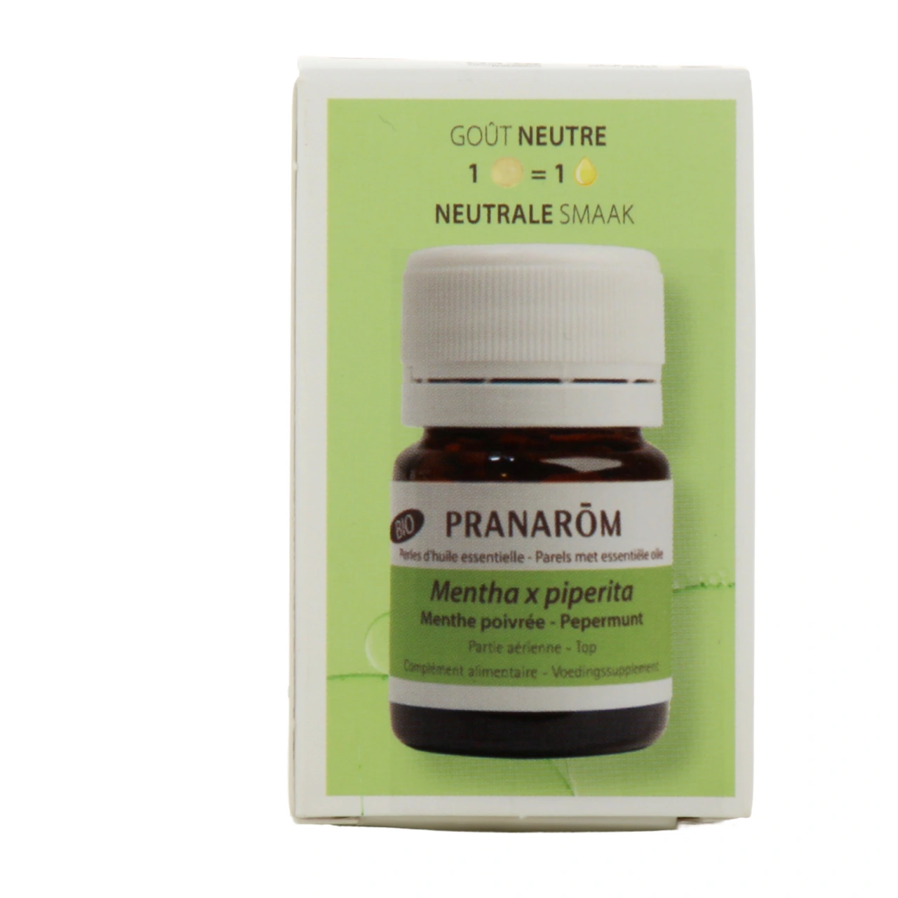 Pranarom Perles d'Huile Essentielle Menthe Poivrée Bio - Vue 3