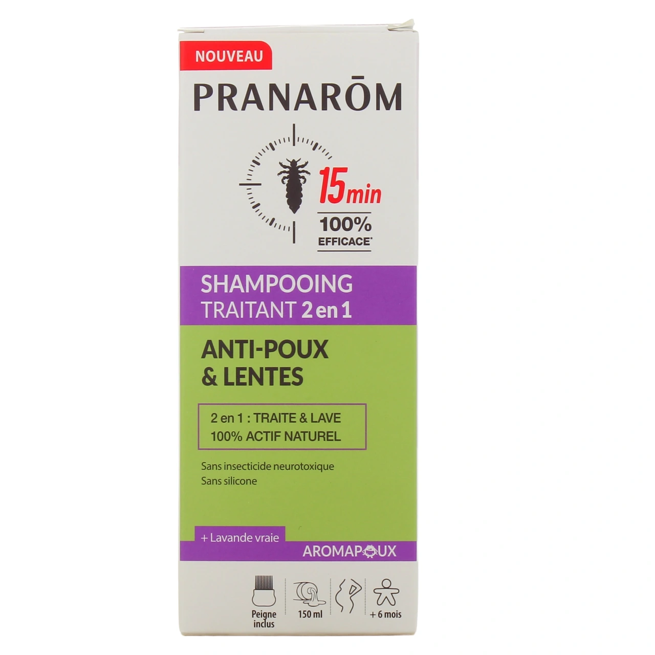 Pranarom Aromapoux Shampooing Traitant - Vue 2