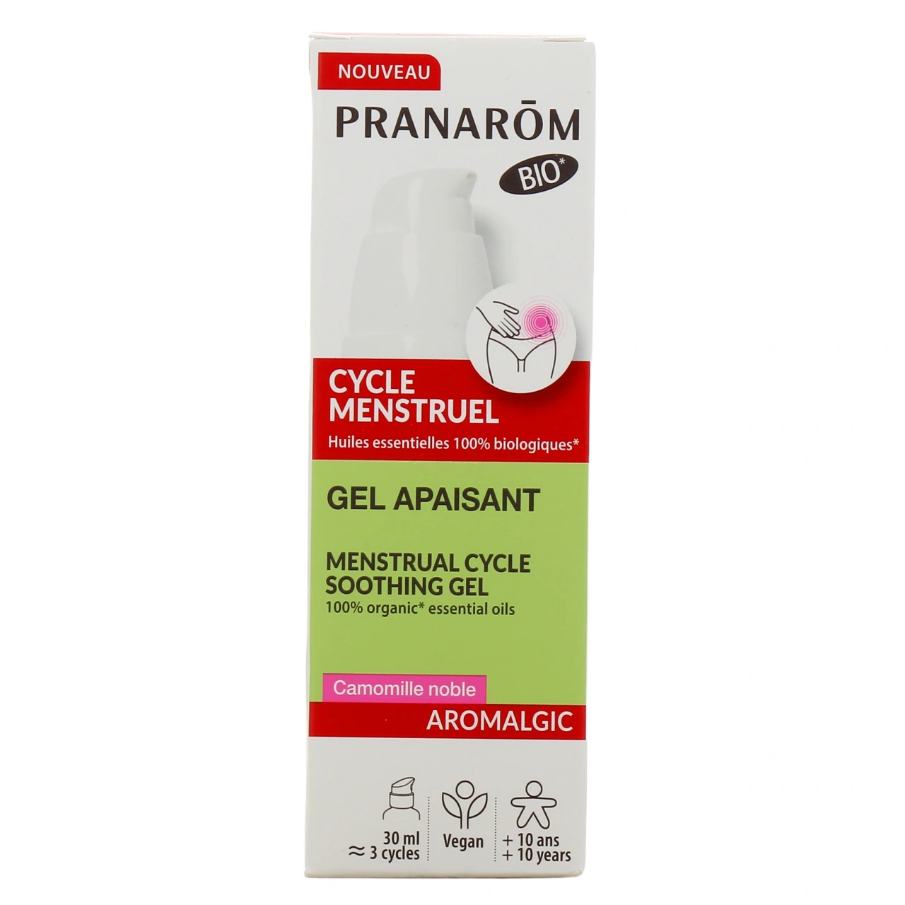 Pranarom Aromalgic Gel Apaisant Cycle Menstruel - Vue 2