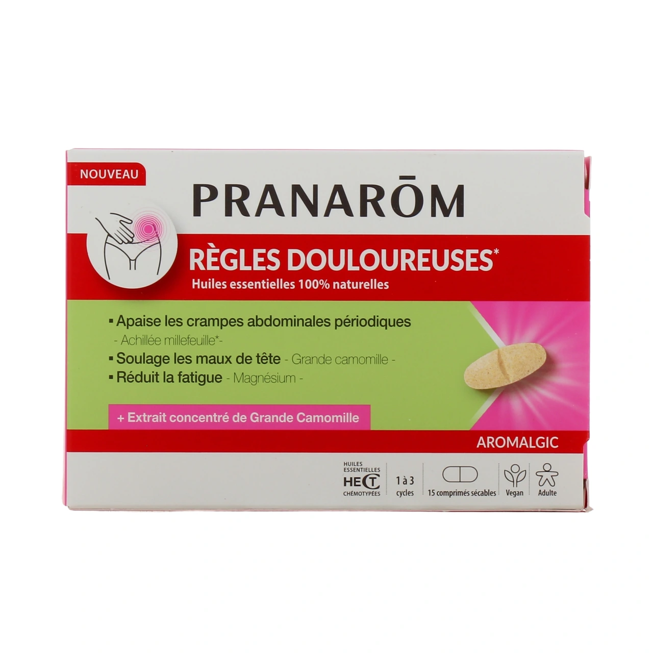 Pranarom Aromalgic Comprimés Règles Douloureuses - Vue 2