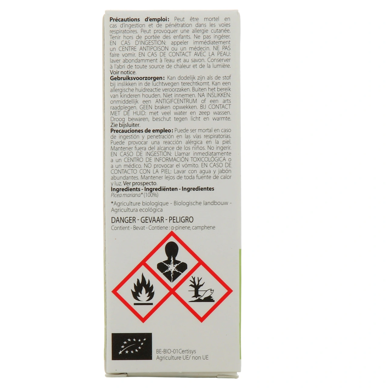 Pranarom Huile Essentielle Epinette Noire Bio - Vue 3