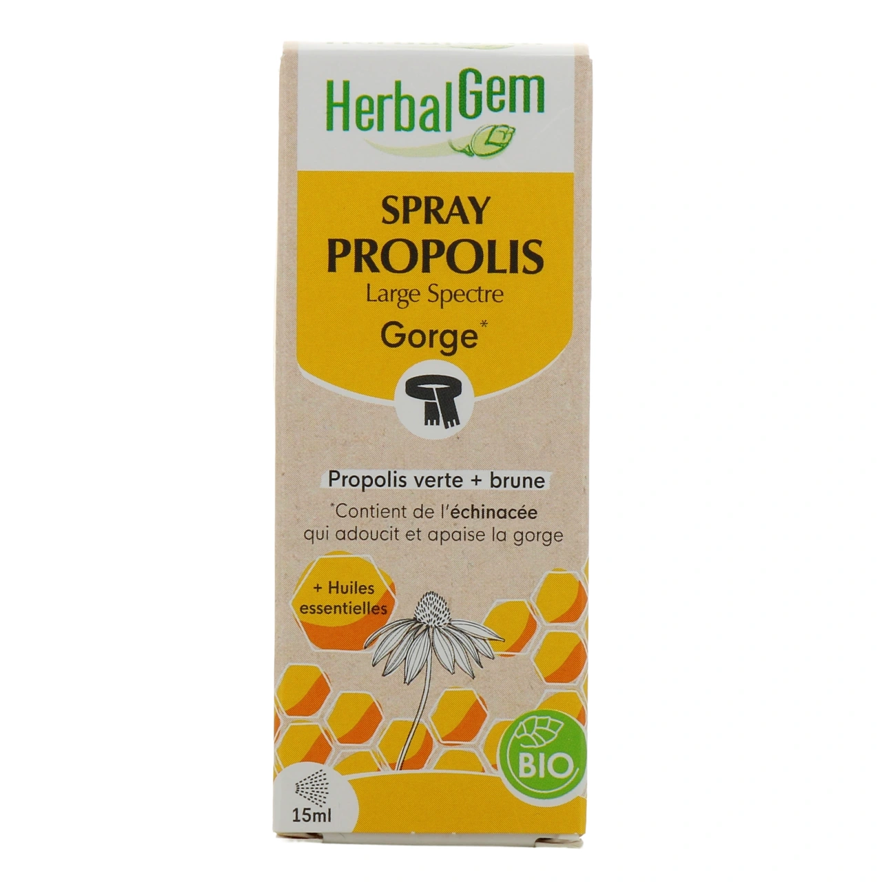 Herbalgem Propolis Large Spectre Gorge Bio - Vue 8