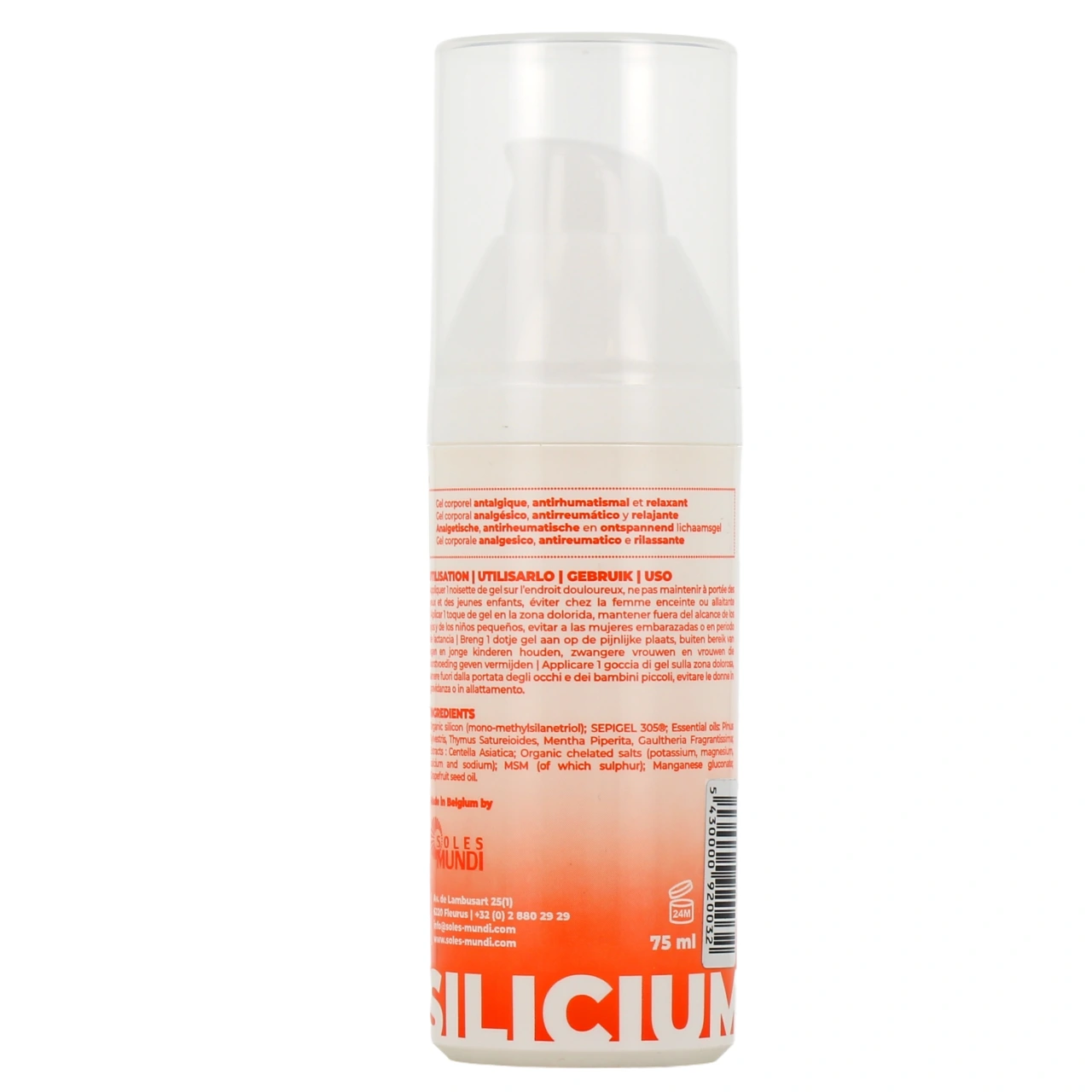 Si+ SOS Douleur Gel Corporel au Silicium Organique - Vue 3