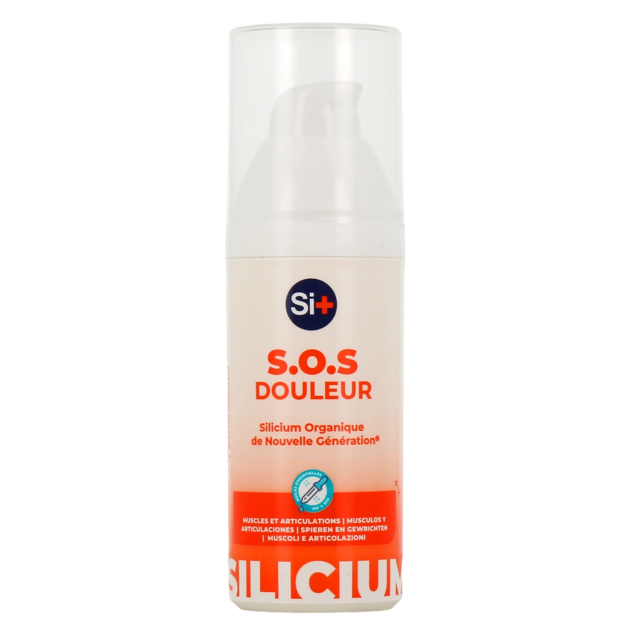 Si+ SOS Douleur Gel Corporel au Silicium Organique - Vue 2