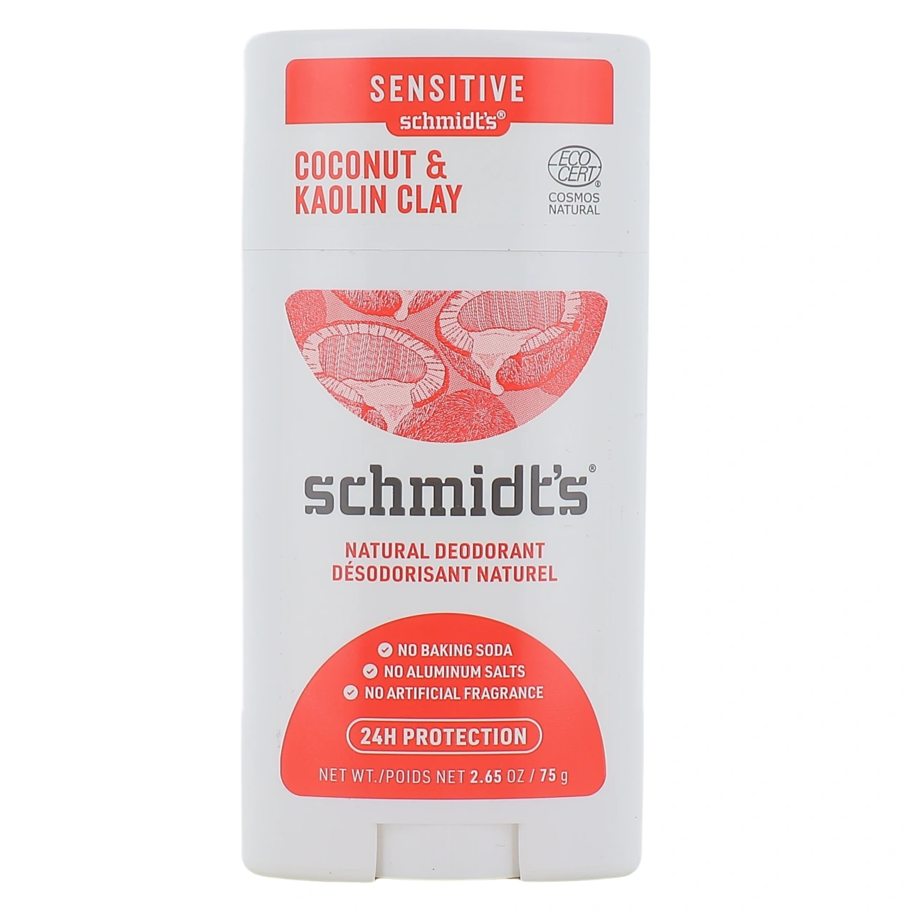 Schmidt's Déodorant Stick Peau Sensible - Vue 2
