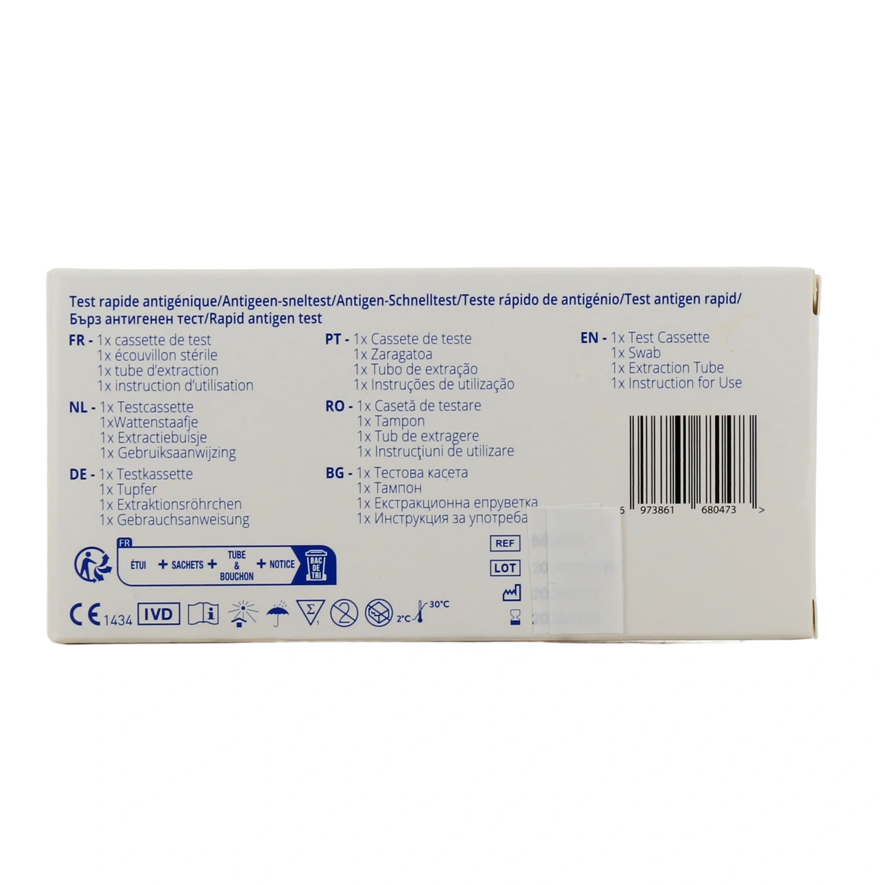 Boiron Autotest Covid - Vue 3