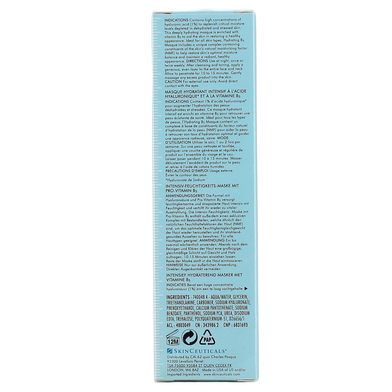 SkinCeuticals Hydrating B5 Masque - Vue 3