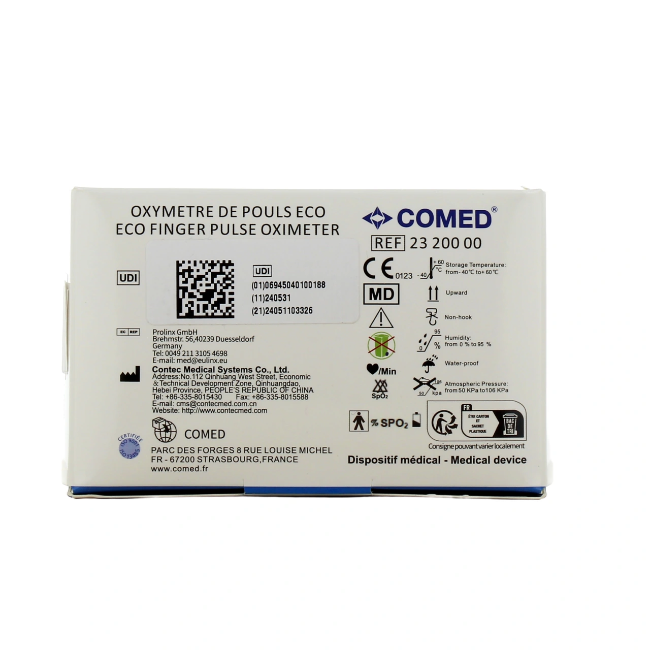 Comed Oxymètre de Pouls ECO - Vue 3