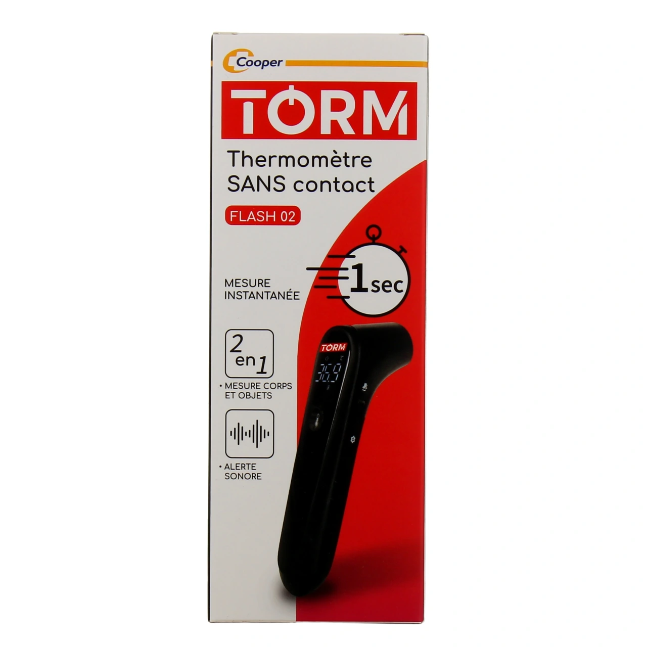 Torm Thermomètre Flash sans Contact - Vue 2