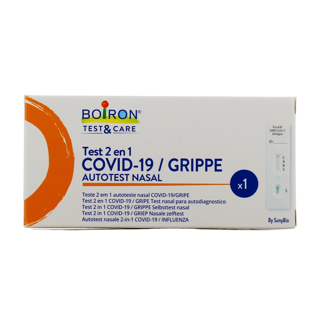 Boiron Autotest Covid/Grippe - Vue 2