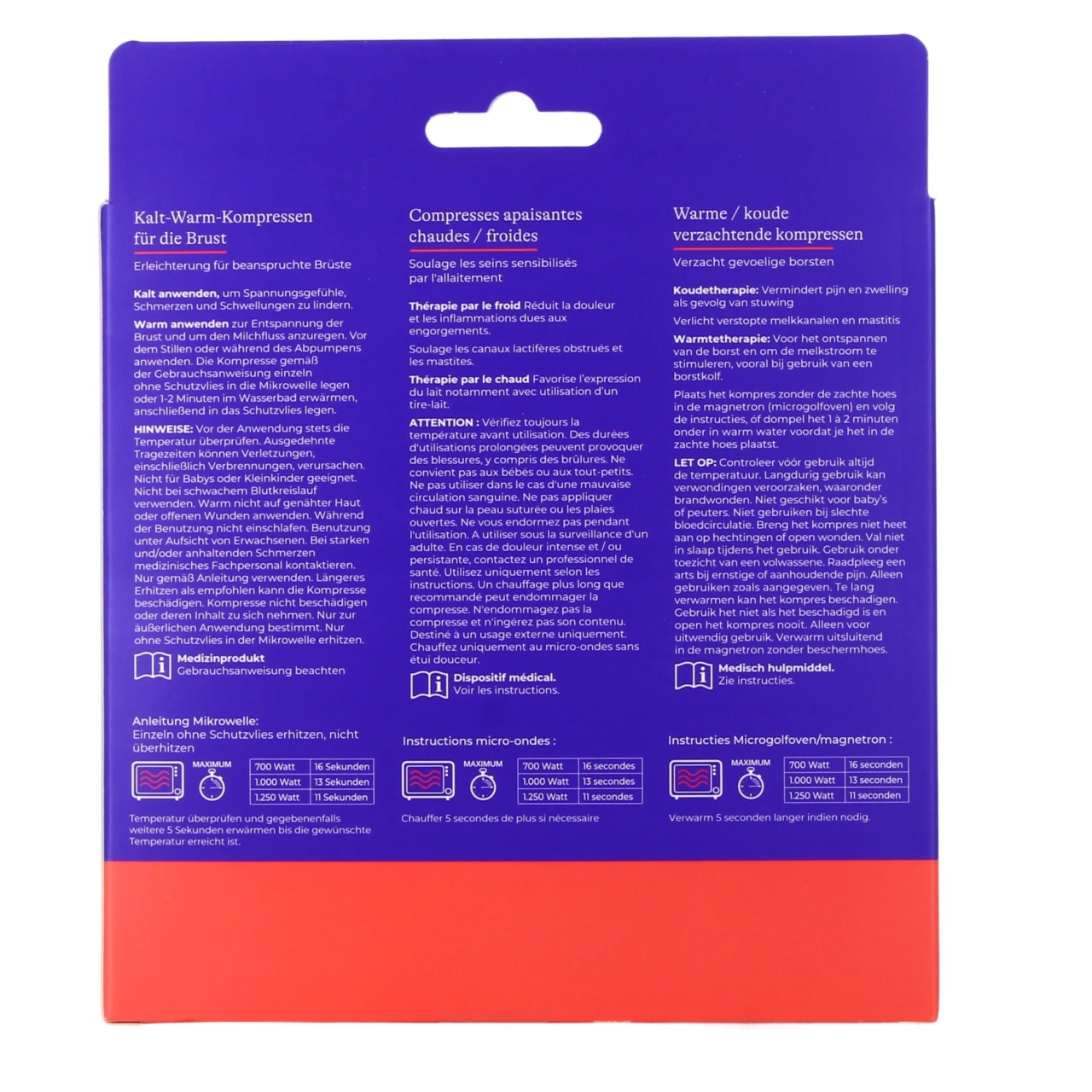 Lansinoh Compresses Thermoperles Allaitement - Vue 3
