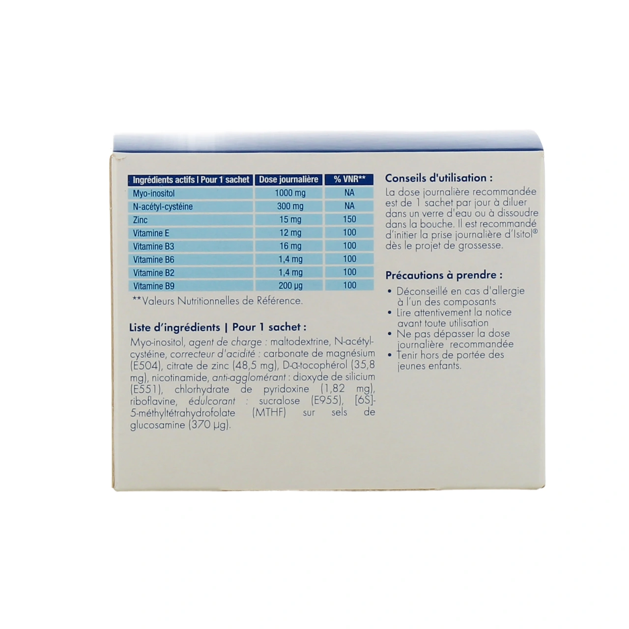 Isitol Fertilité Masculine - Vue 3