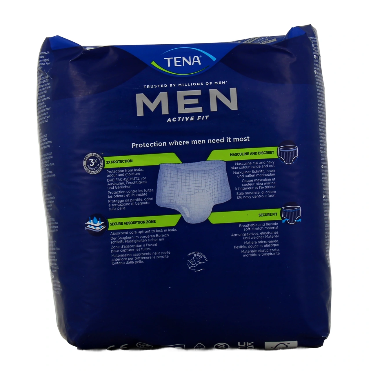 Tena Men Active Fit Pants - Vue 3