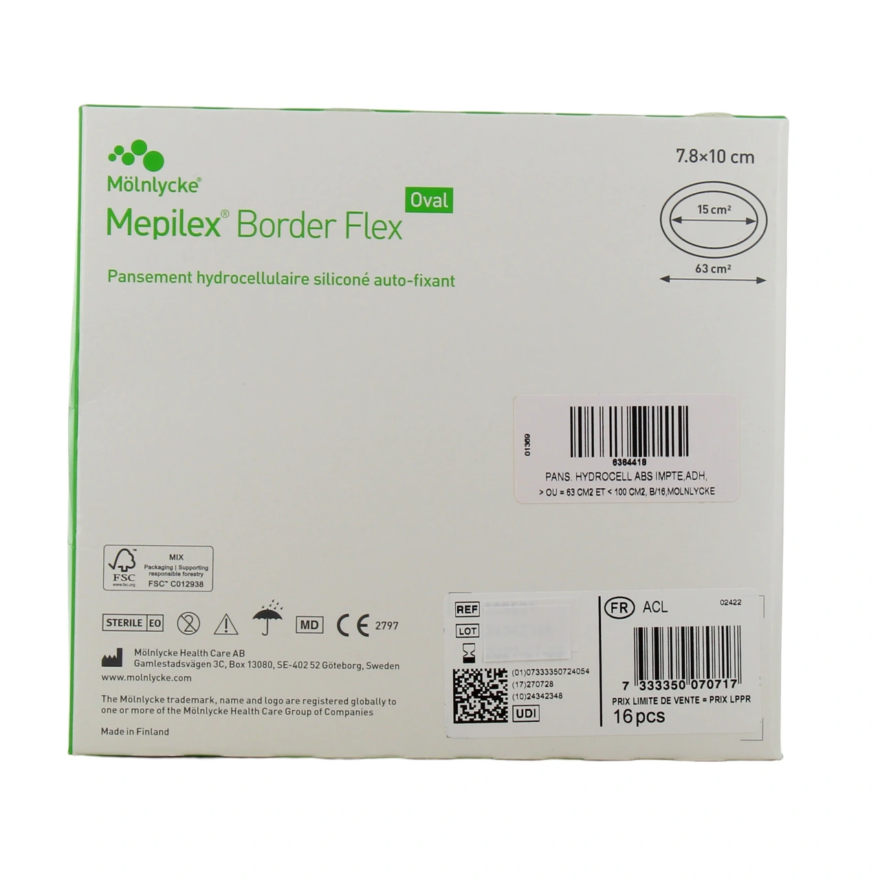 Mepilex Border Flex Pansement Hydrocellulaire - Vue 7