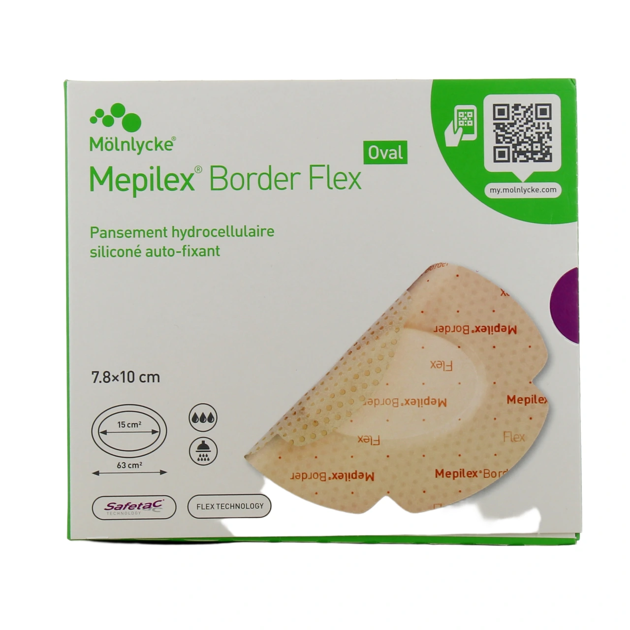 Mepilex Border Flex Pansement Hydrocellulaire - Vue 6