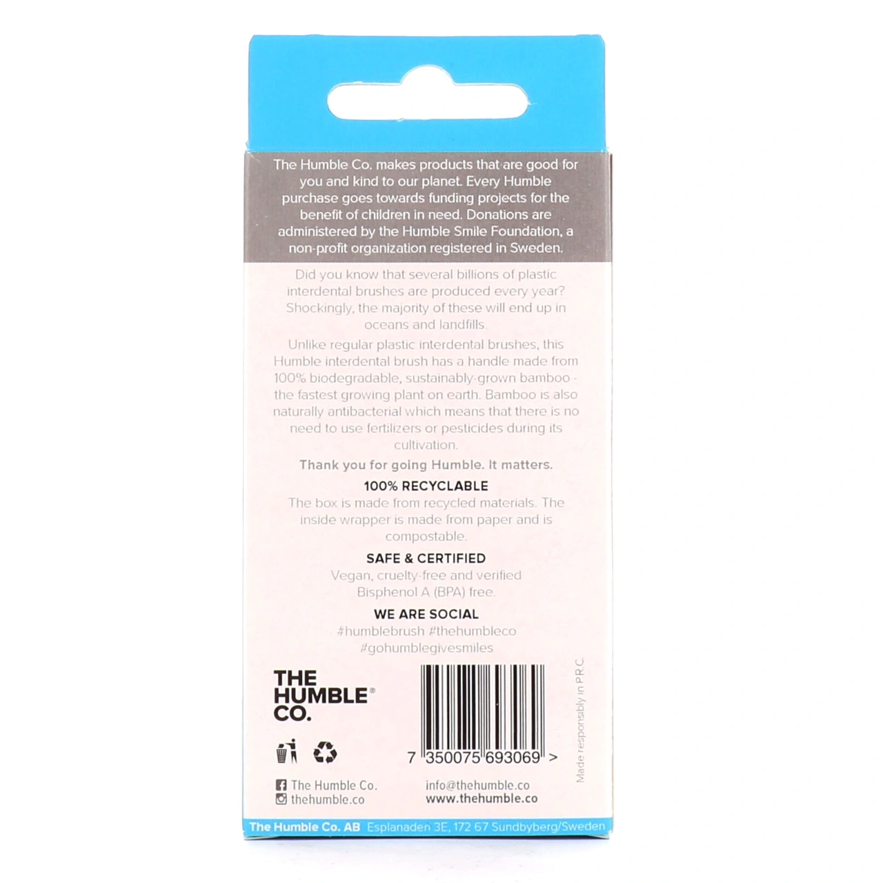 The Humble Co Brossettes Interdentaires Bambou - Vue 10