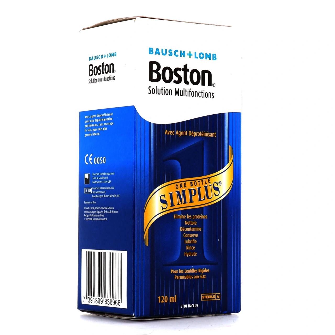 Bausch And Lomb Boston Simplus Solution Multifonctions pour Lentilles rigides - Vue 2