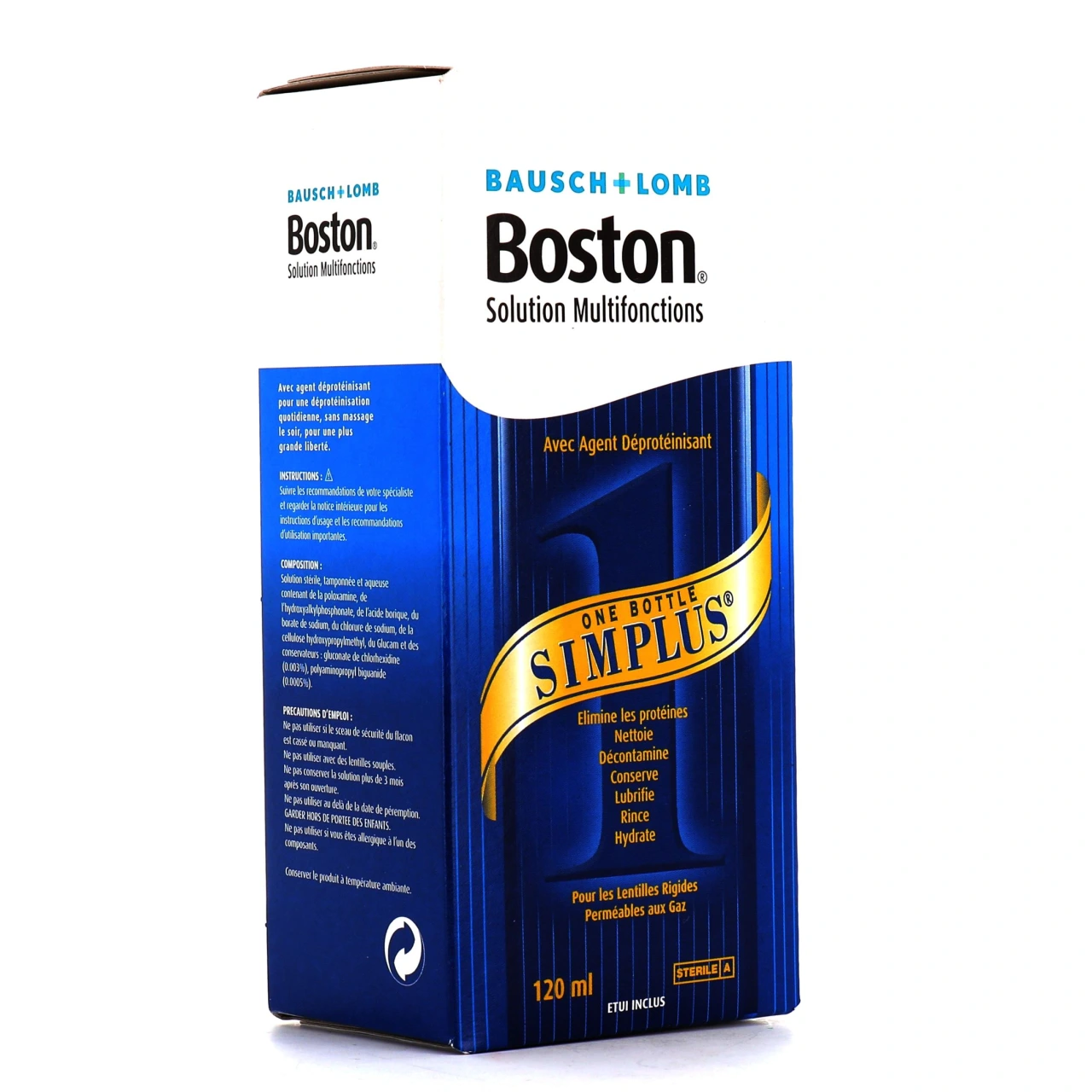Bausch And Lomb Boston Simplus Solution Multifonctions pour Lentilles rigides - Bausch and Lomb