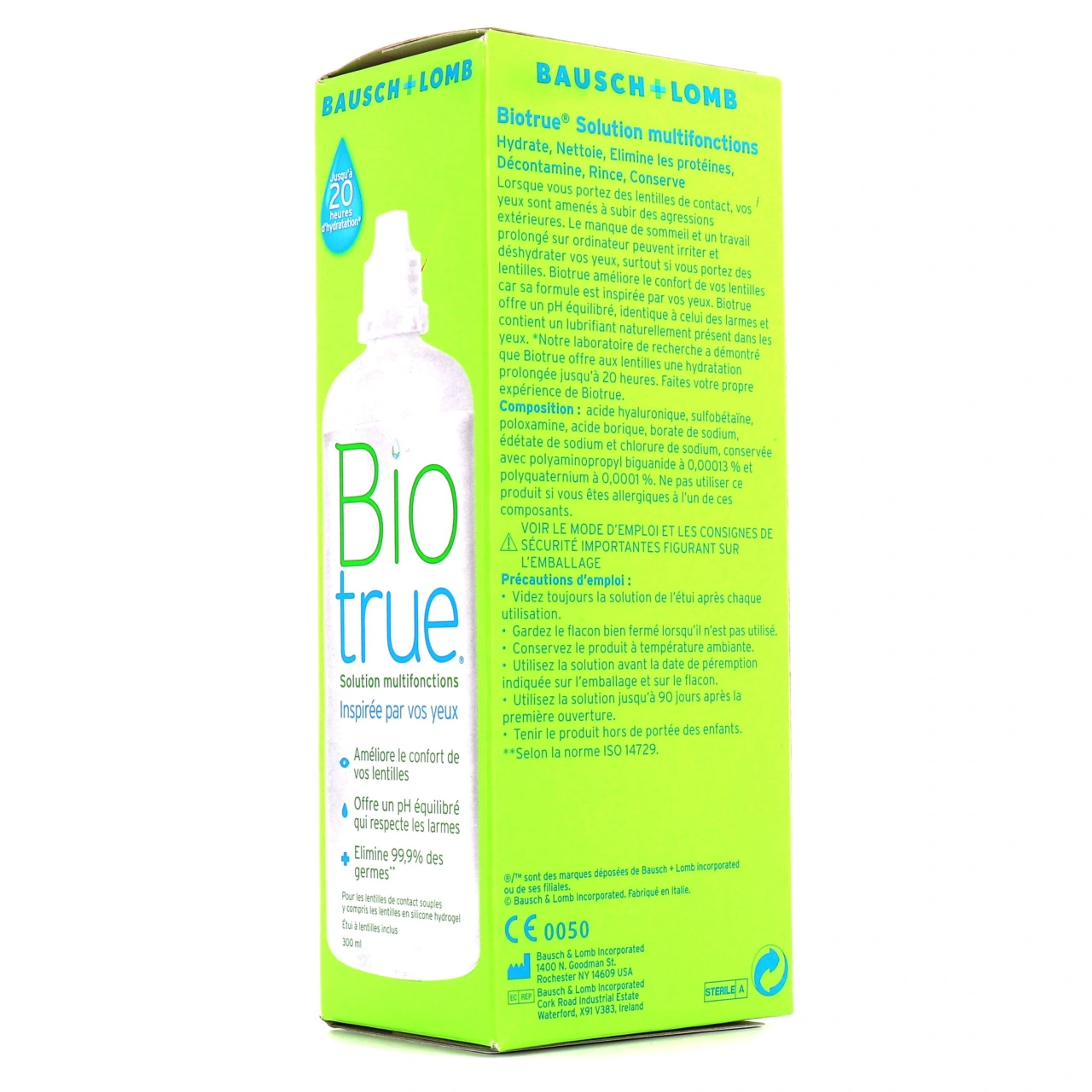 Biotrue Bausch And Lomb Solution multifonctions - Vue 4