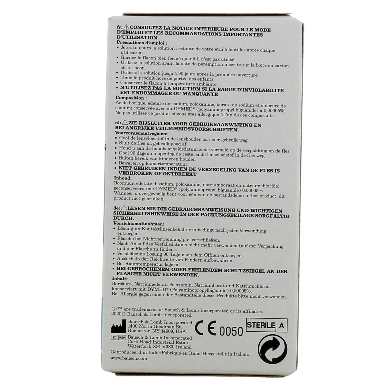 Renu MPS Solution Multifonctions pour Lentilles de Contact - Vue 6