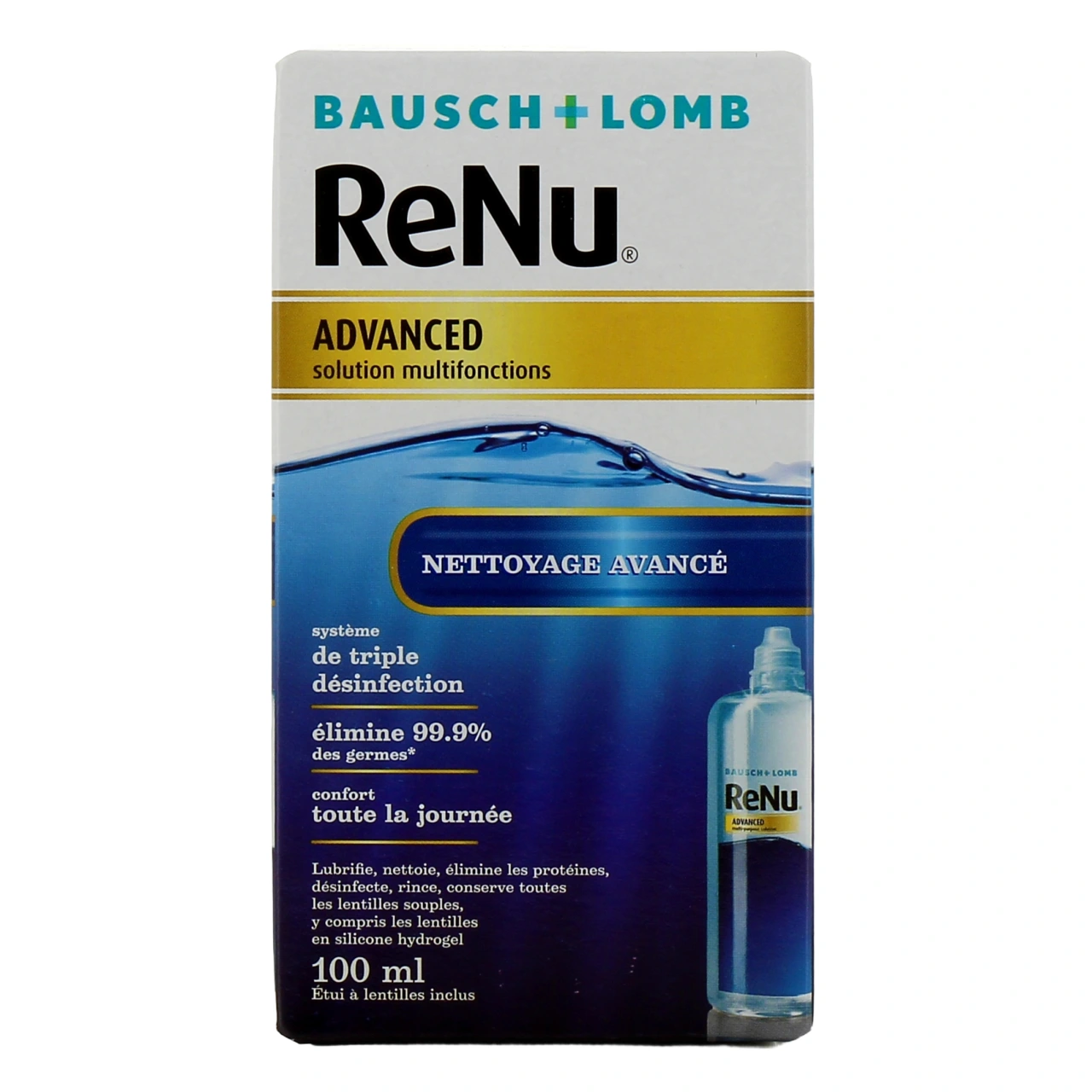Renu Advanced Solution Multifonctions pour Lentilles de Contact - Vue 2