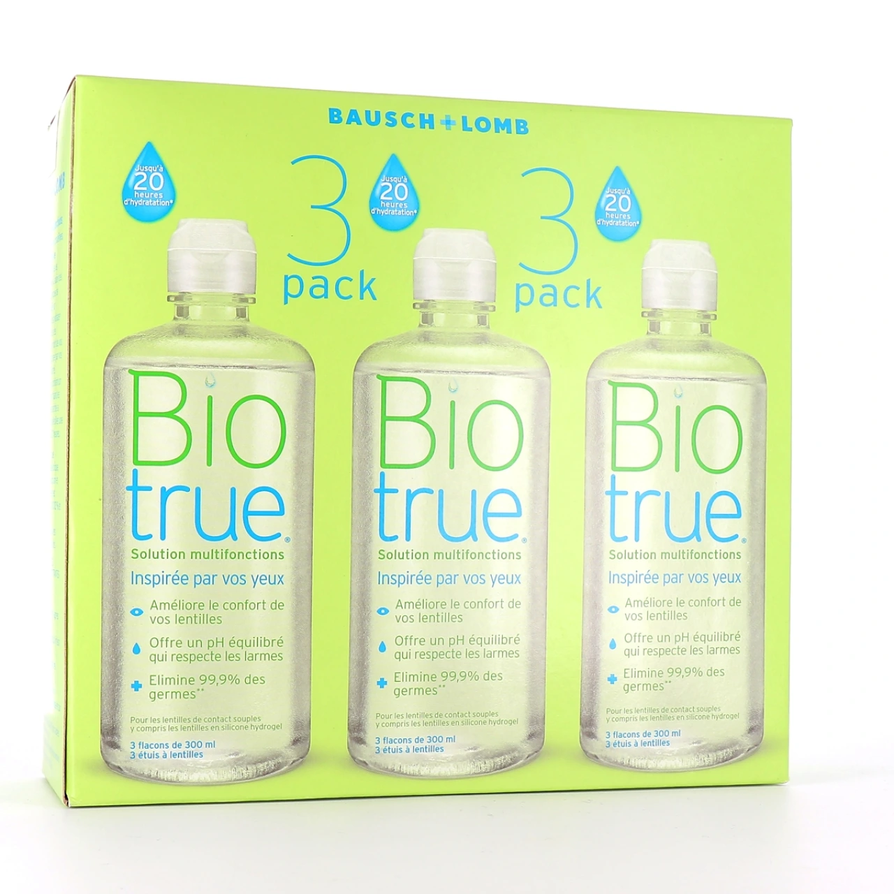 Biotrue Bausch And Lomb Solution multifonctions - Vue 2