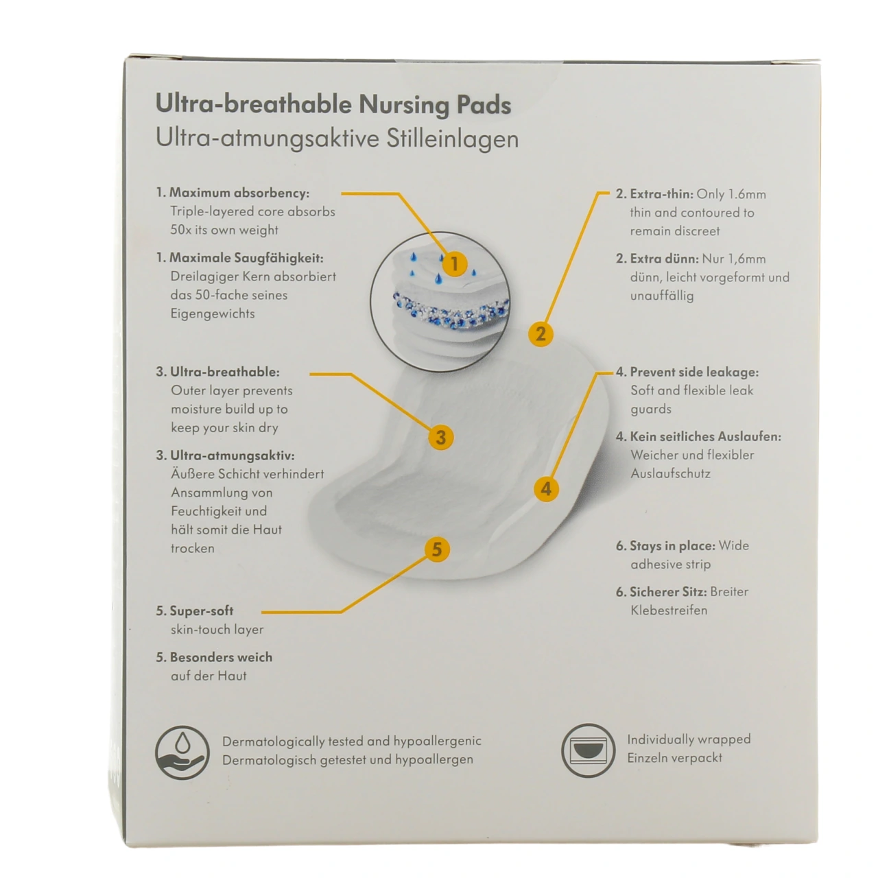 Medela Coussinets d'Allaitement Jetables - Vue 3