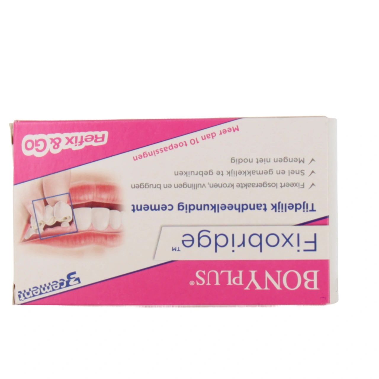 Bonyplus Fixobridge Ciment Dentaire Temporaire - Vue 3