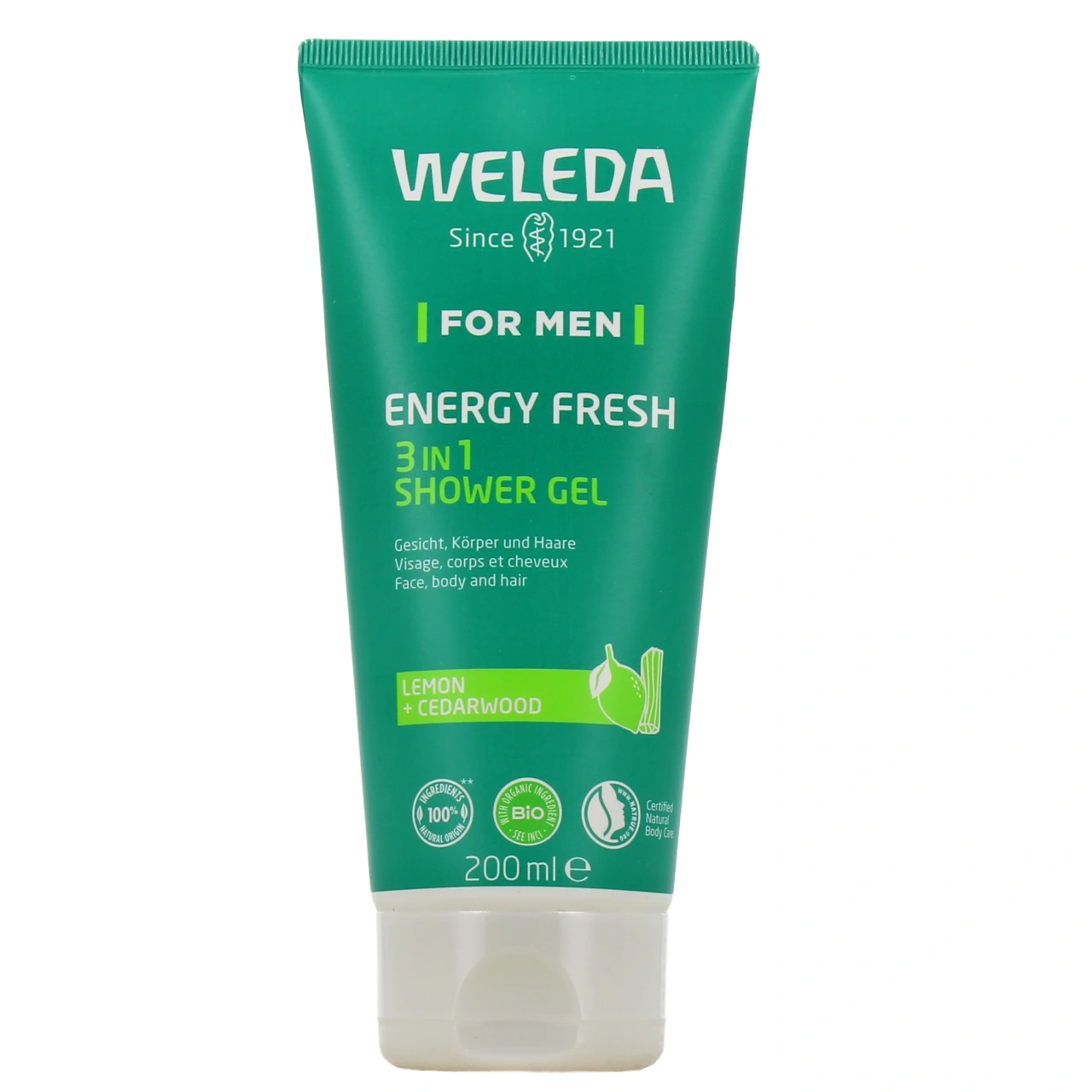 Weleda Gel Douche Homme Energy Fresh 3 en 1 - Vue 2