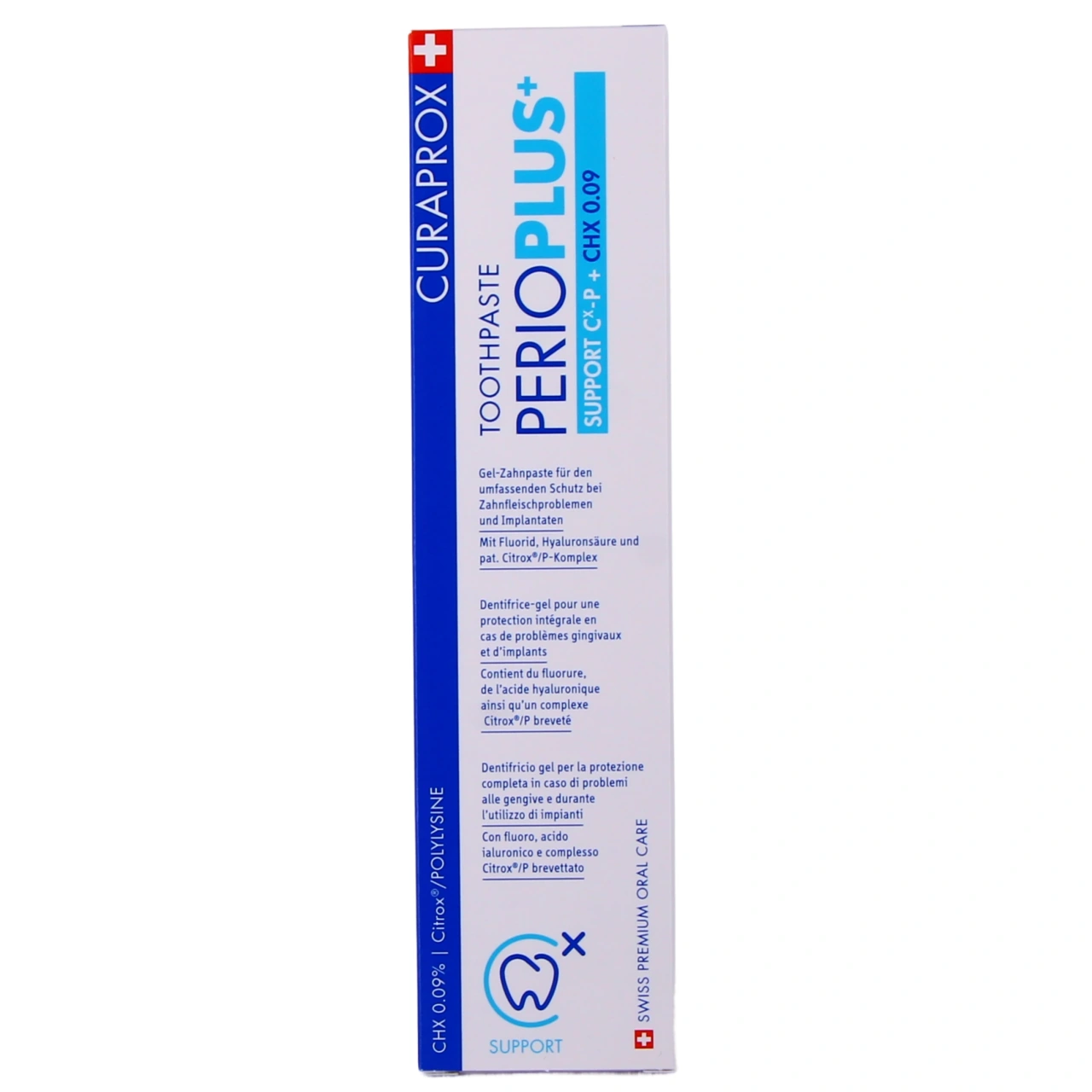 Curaprox Perio Plus+ Support Dentifrice - Vue 2