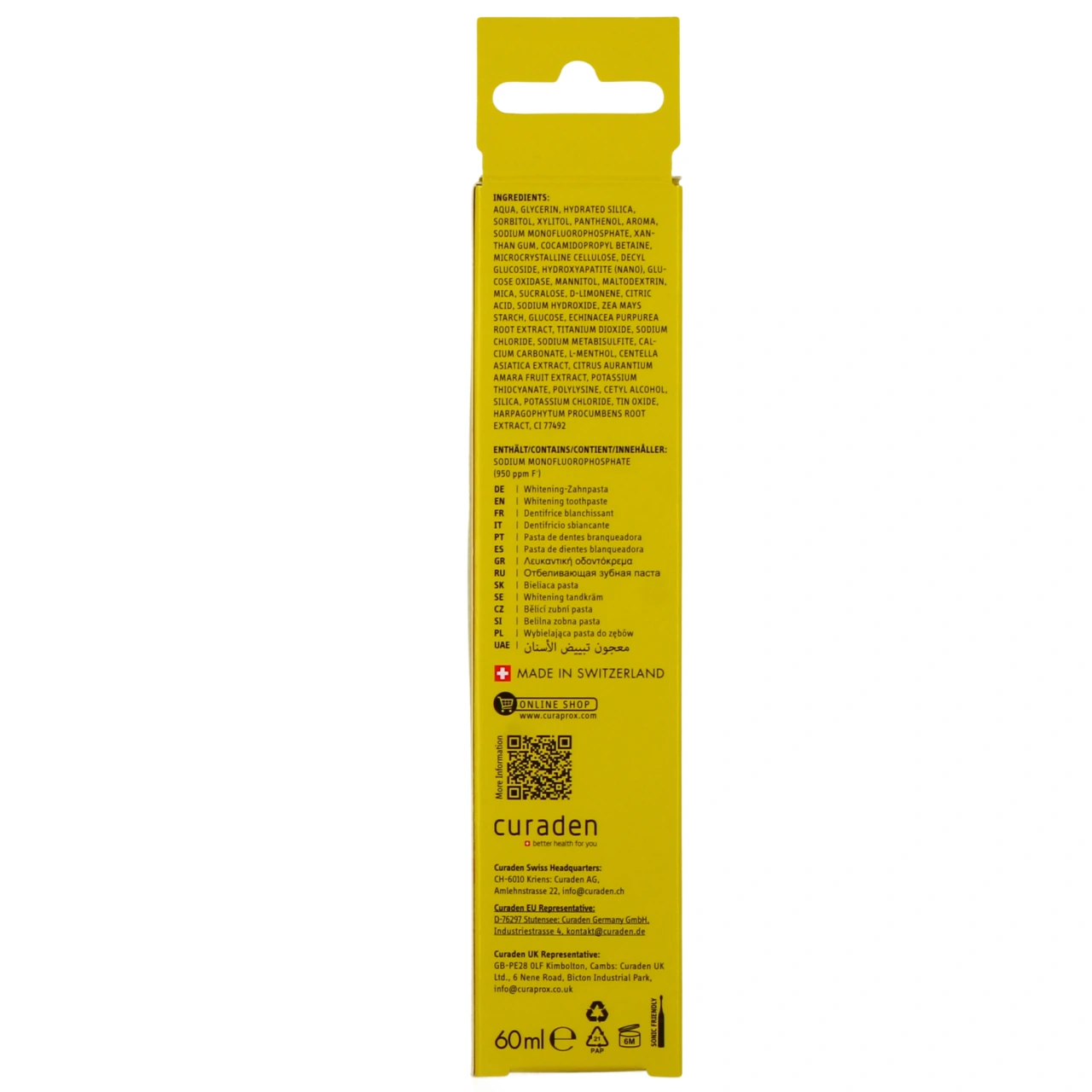 Curaprox Dentifrice Be You - Vue 13