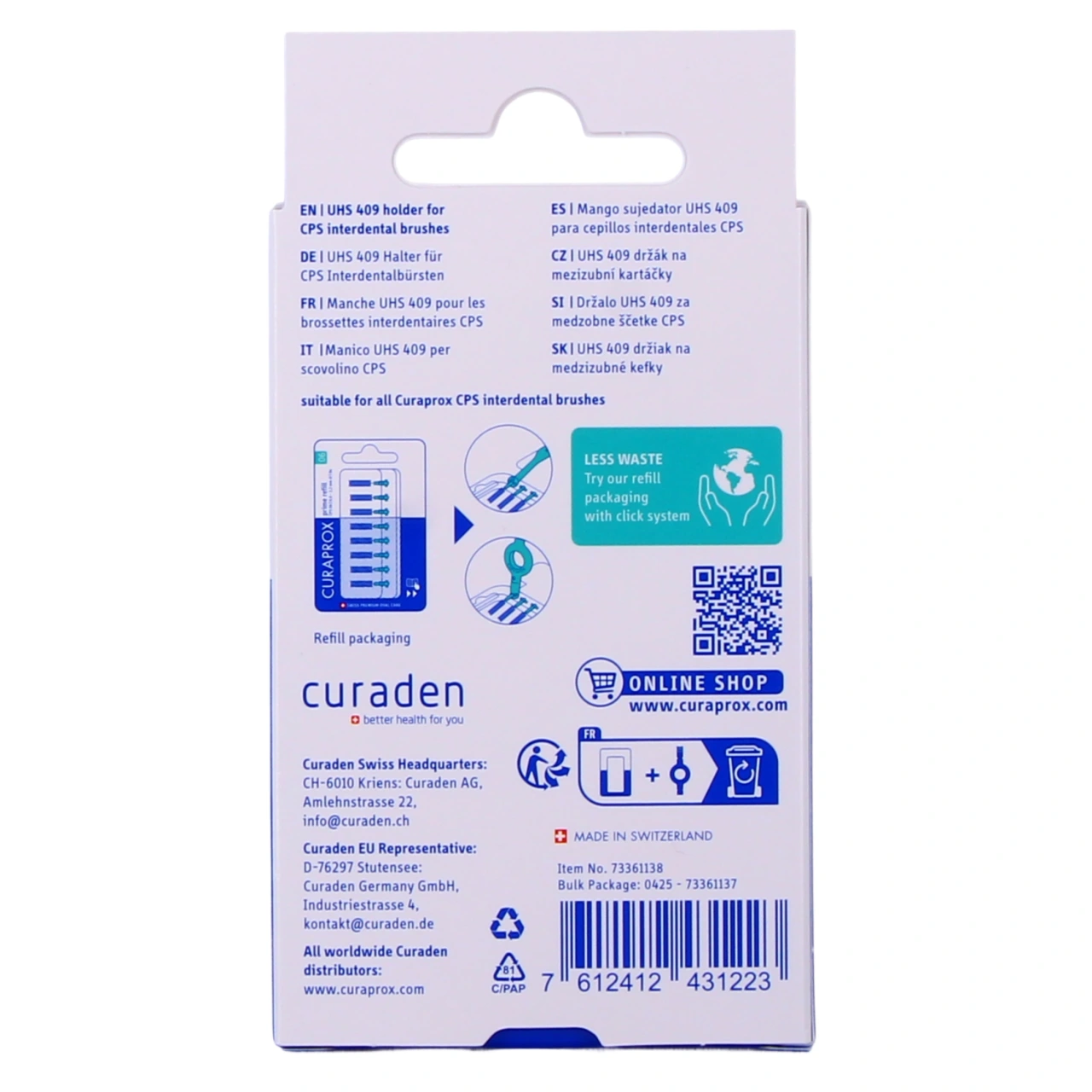 Curaprox Brossettes Interdentaires - Vue 26