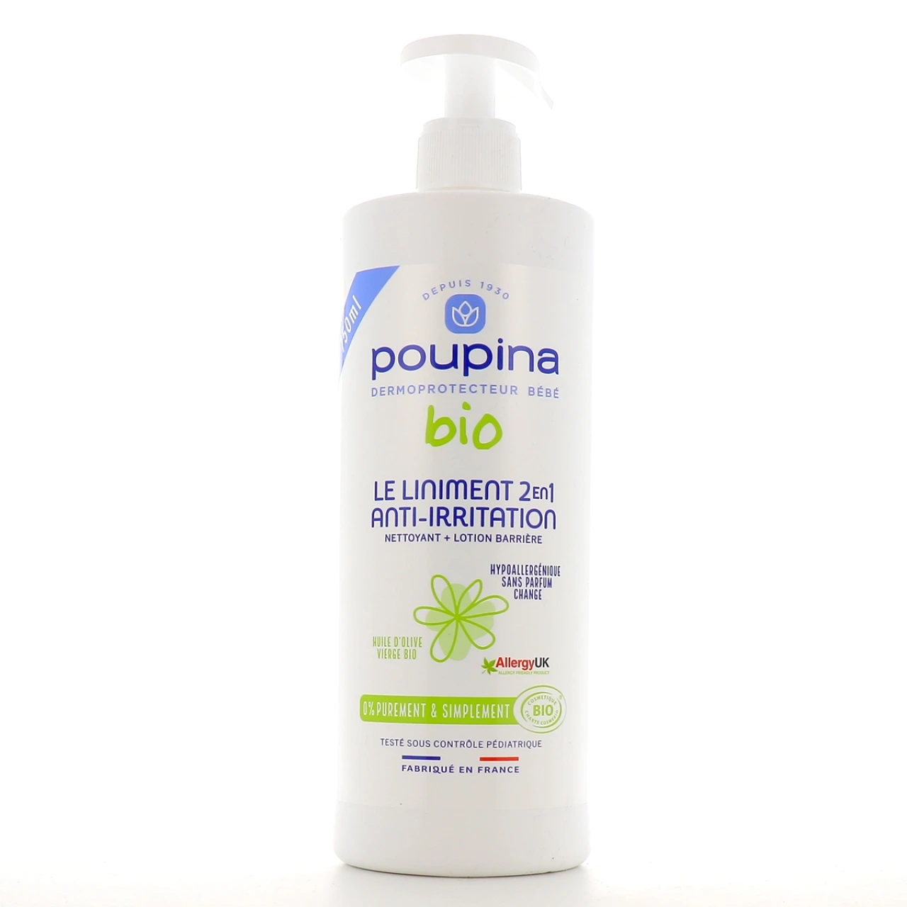 Poupina Liniment Bio 2 en 1 Anti-Irritation - Poupina