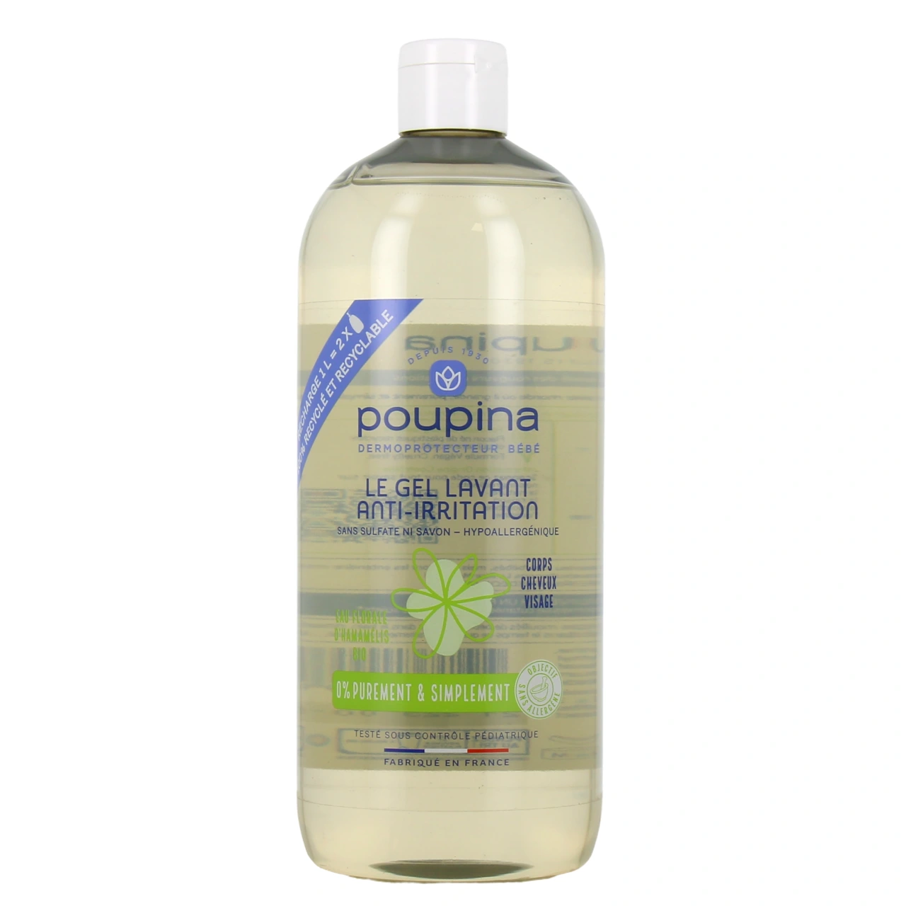 Poupina Gel Lavant Anti-irritation - Vue 5