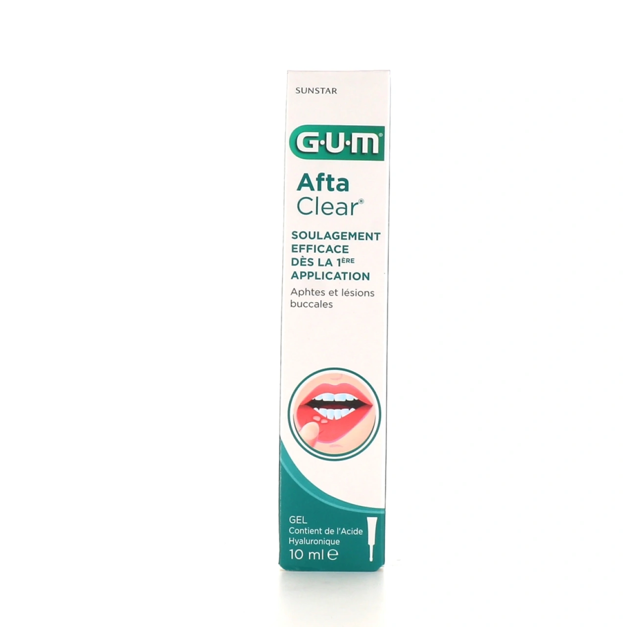 Gum Afta Clear Gel Aphtes et lésions buccales - Gum
