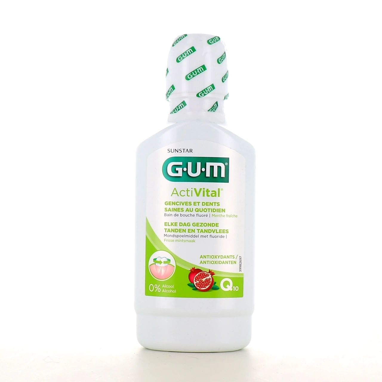 Gum Activital Q10 Bain de Bouche - Gum