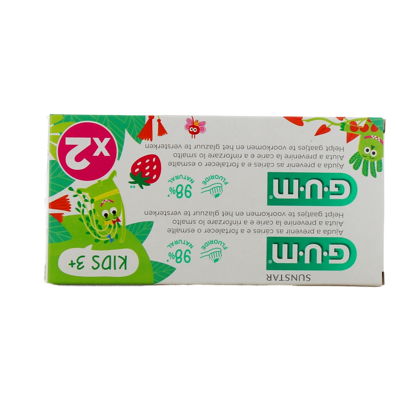 Gum Dentifrice Kids 3+ Goût Fraise - Vue 6