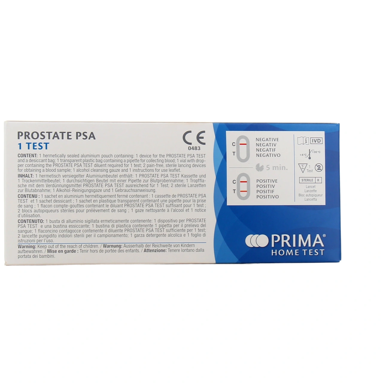 Test Prostate PSA - Vue 3